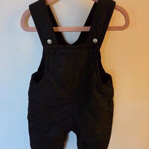 Disney THICK Baby Snowsuit - Size 12-18M - Black - Snap Closure